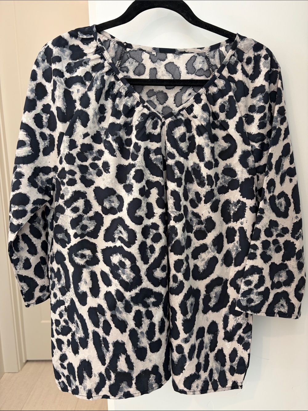 Women's Leopard Print Top